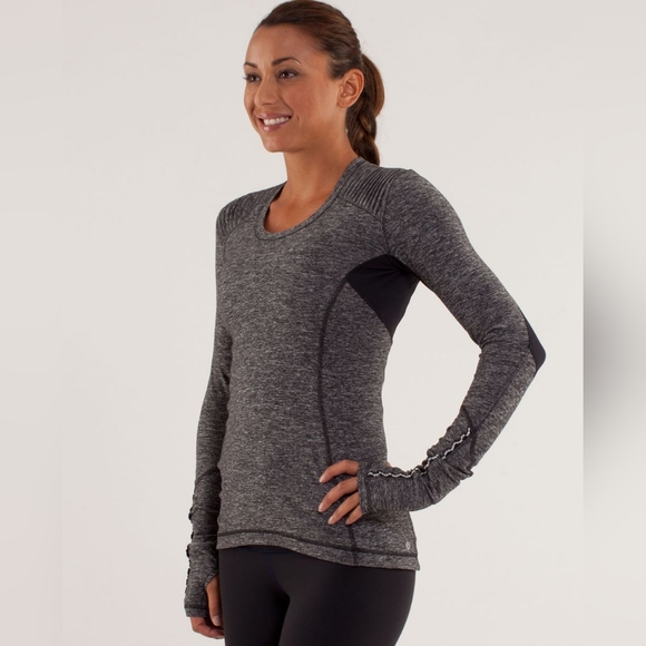 lululemon athletica Tops - Lululemon Star Runner Long SleeveBlack